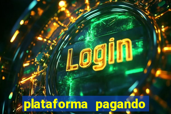 plataforma pagando no cadastro